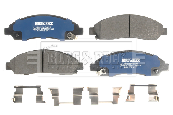 Borg & Beck BBD5421+BBP2256