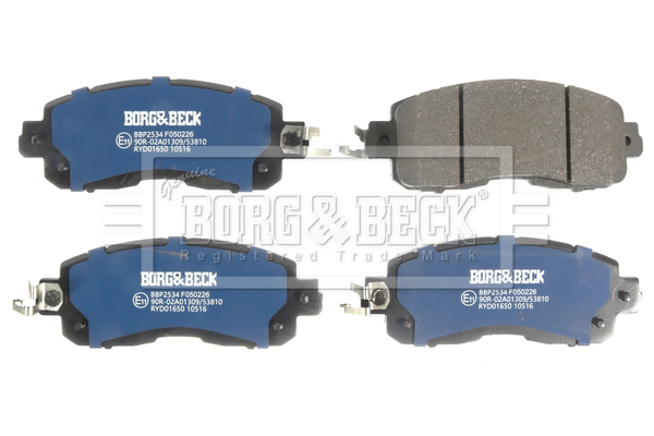 Borg & Beck BBD5384+BBP2534