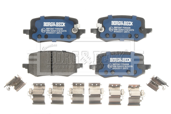 Borg & Beck BBD5563+BBP2947