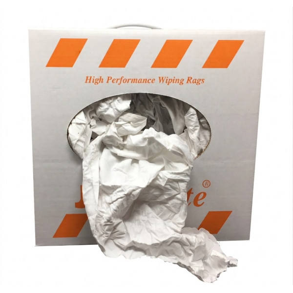 Cleansafe APDCLO240 PREMIUM WHITE POLISHING CLOTHS (5 KG JOBMATE BOX)