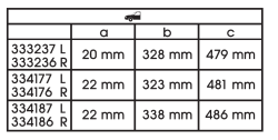 KYB 333236