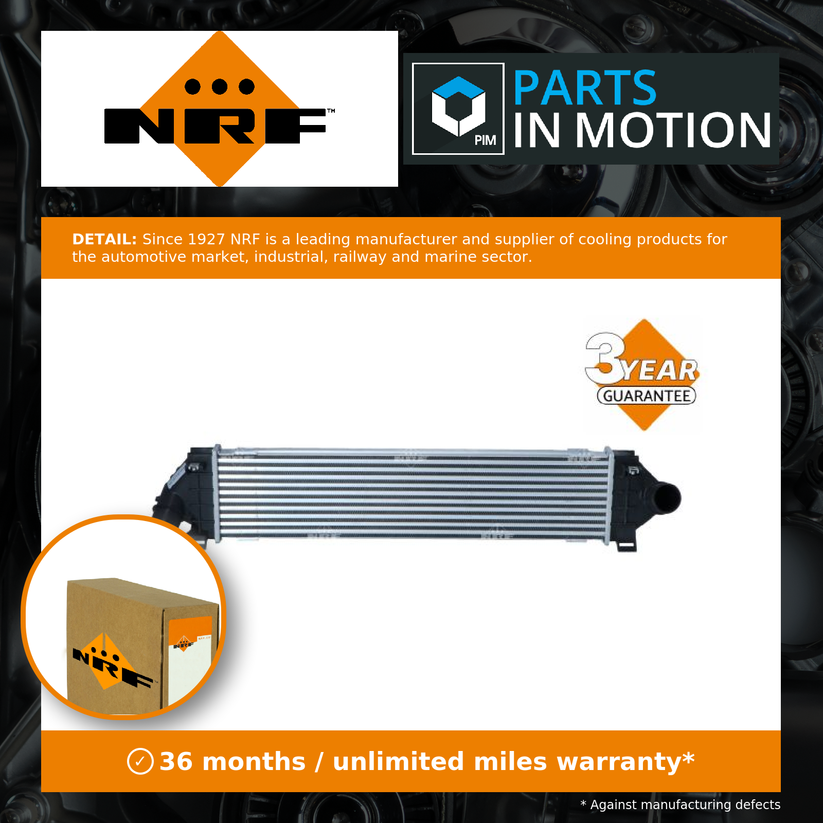 Intercooler fits VOLVO S80 MK2 1.6D 10 to 14 NRF 30671324 31338471 Quality New - Image 9