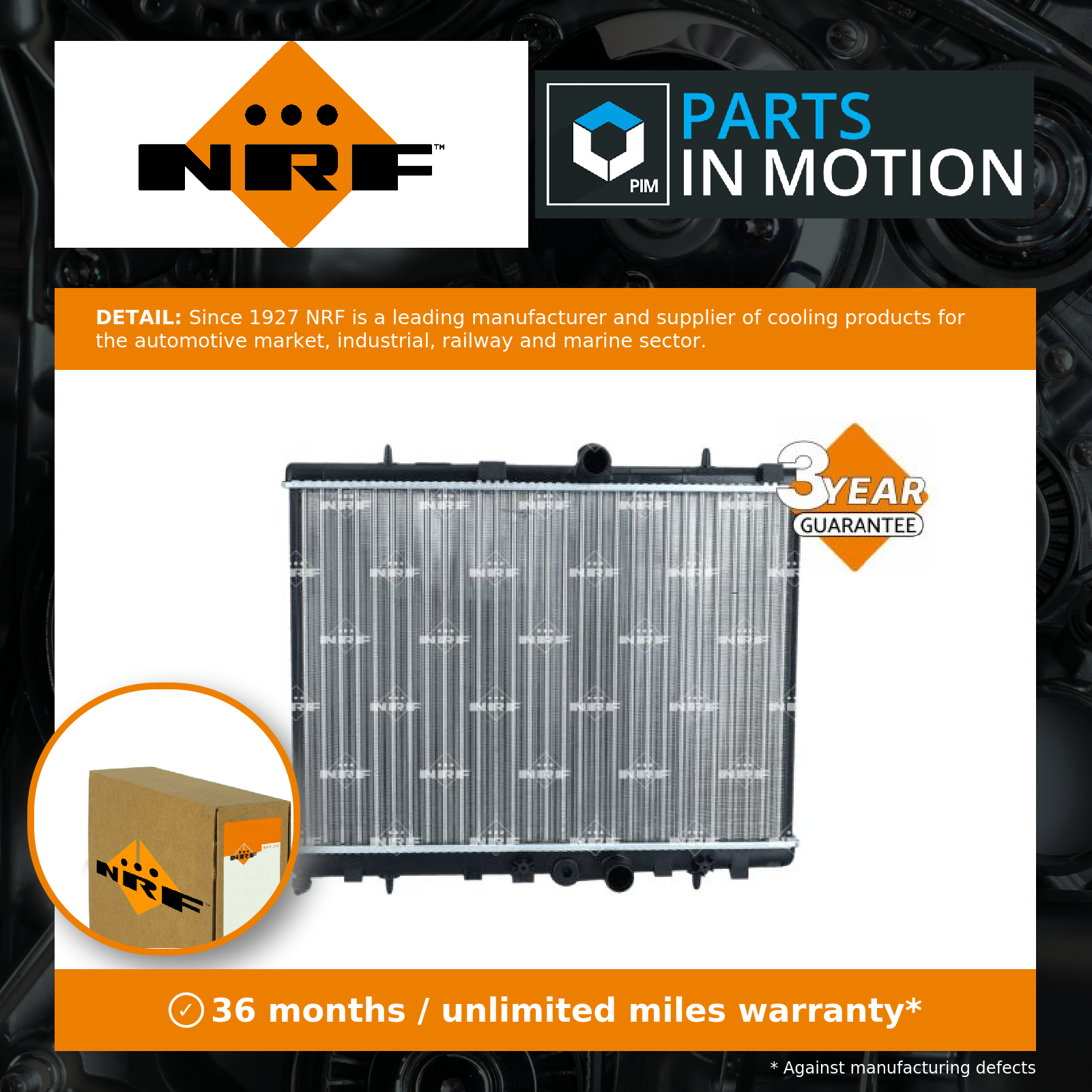 NRF Radiator 58226A [PM1547084]