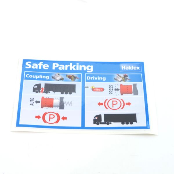 HALDEX 028047719 WARNING STICKER