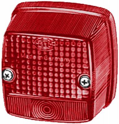 Hella 9EL115003-035 Rear Light Lens