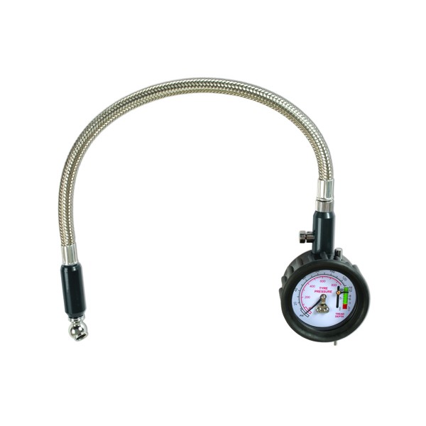 Laser 6273 Tyre Pressure /Tread Gauge With Flexi Hose