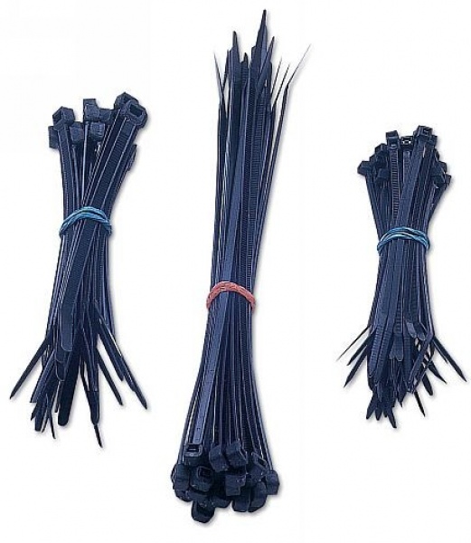 Laser 2198 Cable Tie Set - 3 Sizes 75pc