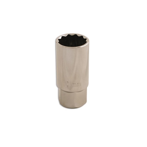 Laser 0101 Spark Plug Socket - 21mm 1/2 Inch Drive