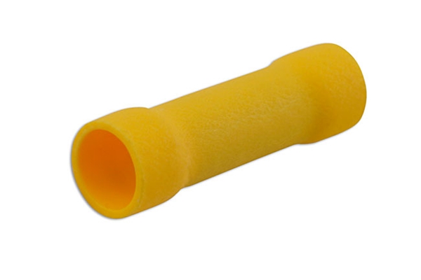 Connect 30226 Butt Connector Yellow 100 Pack