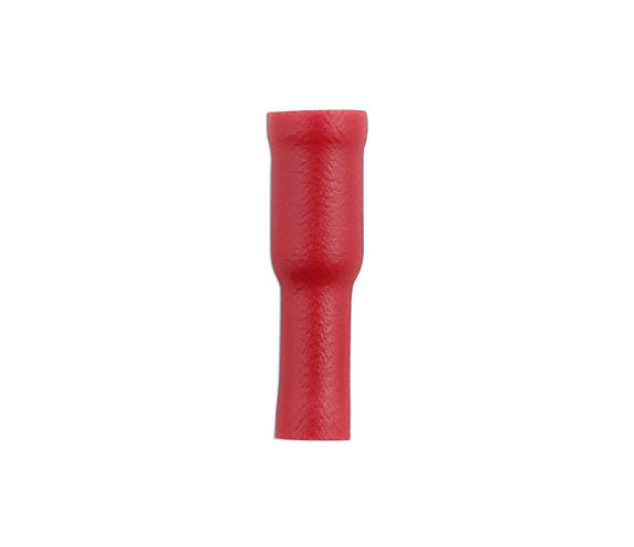 Connect 30140 Female Bullet 4.0mm Red 100 Pack