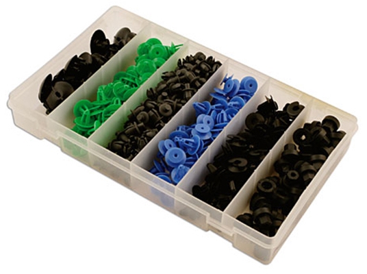 Connect 36034 Assorted Trim Clips Box Opel 300pcs