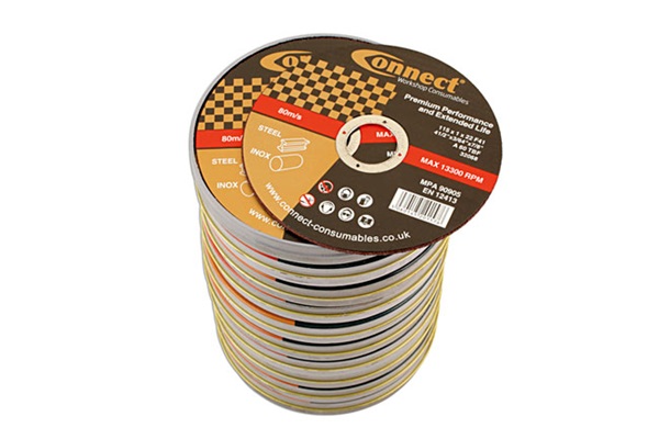 Connect 32252 115x1.0mm Extra Thin Discs 10x10 Tins