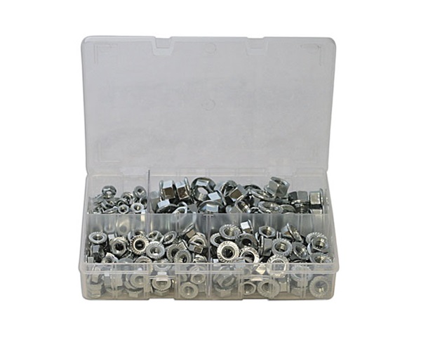 Connect 35015 Assorted Metric Flange Nuts Box 225