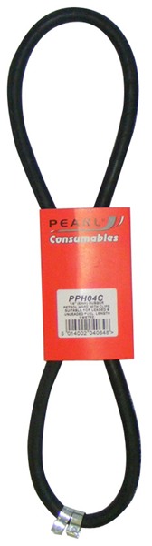 Pearl PPH04C Rubber Fuel Hose & Clips 1/4in X 1m