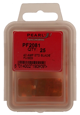Pearl PF2081 Blade Fuse Standard 40 Amp X 25