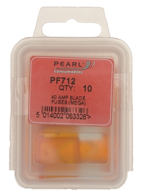 Pearl PF712 Blade Fuse Maxi 40amp X 10