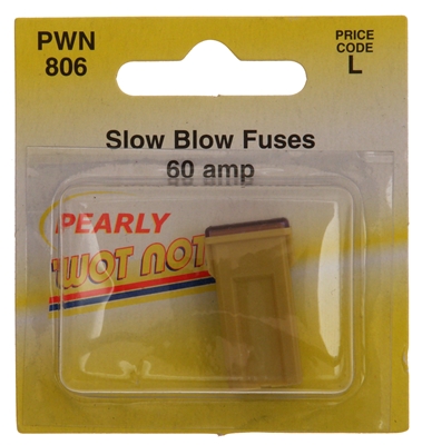 Wot-Nots PWN806 Fuse Slow Blow L/P J Type 60amp