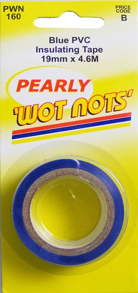 Wot-Nots PWN160 Blue Insulating Tape 19mm X 4.6m