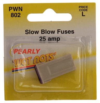 Wot-Nots PWN802 Fuse Slow Blow L/P J Type 25amp