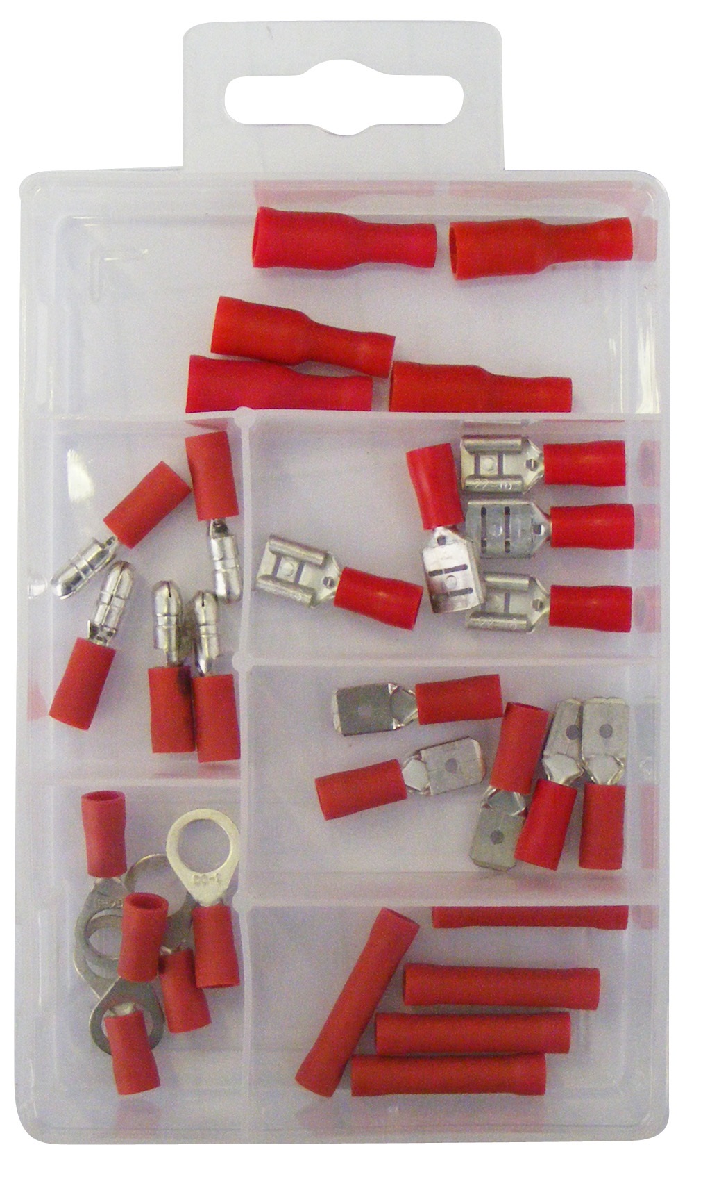Wot-Nots PMA110 Assorted Red Terminals Box 30