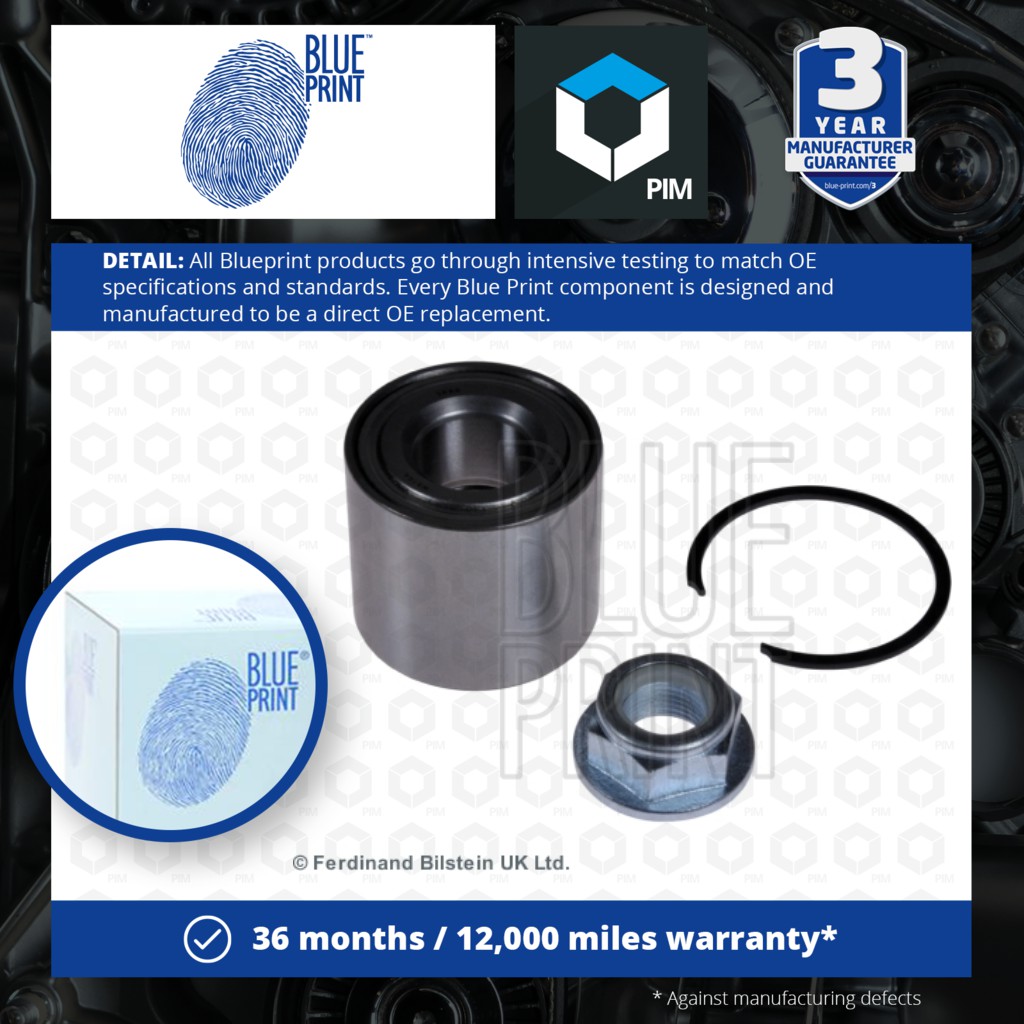 pack of one Blue Print ADN18382 Wheel Bearing Kit 